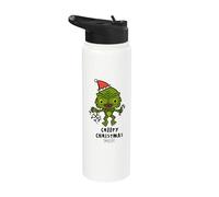 Universal Monsters Creature from the Black Lagoon Christmas Stainless Steel Insulated Water Bottle