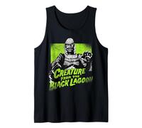 Universal Monsters Creature From The Black Lagoon Green Tank Top