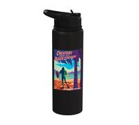 Universal Monsters Creature from the Black Lagoon Poster Stainless Steel Insulated Water Bottle