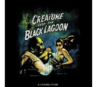 Universal Monsters Creature From The Black Lagoon Vintage Poster Sweatshirt - Black - L