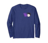 Universal Monsters Cute Anime Dracula Front & Back Long Sleeve T-Shirt