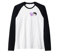 Universal Monsters Cute Anime Dracula Front & Back Raglan Baseball Tee