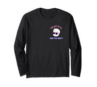 Universal Monsters Cute Anime Invisible Man Front & Back Long Sleeve T-Shirt