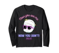 Universal Monsters Cute Anime Invisible Man Now You See Me Long Sleeve T-Shirt