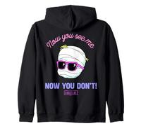 Universal Monsters Cute Anime Invisible Man Now You See Me Zip Hoodie