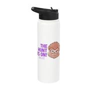 Universal Monsters Cute Anime Wolf Man The Hunt is On! Stainless Steel Insulated Water Bottle