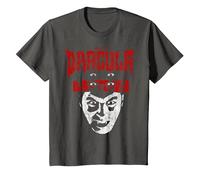 Universal Monsters Distressed Dracula Portrait Logo T-Shirt, Youth, Asphalt Grey, 3T