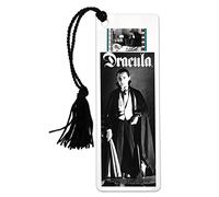 Universal Monsters Dracula (1931 Bela Lugosi - Laminated 2x6 FilmCells Bookmark with 35mm Clip of Film and Tassel