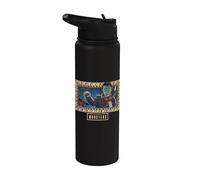 Universal Monsters Dracula Charro Negro Stainless Steel Insulated Water Bottle