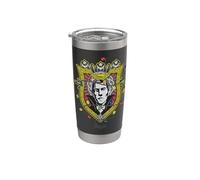 Universal Monsters Dracula Christmas Lights Crest Stainless Steel Insulated Tumbler