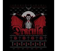 Universal Monsters Dracula Christmas Women's T-Shirt - Black - XL