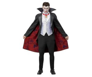 Universal Monsters Dracula Costume Adults Licensed Vampire Fancy Dress