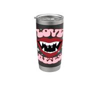 Universal Monsters Dracula Love Bites Retro Goth Stainless Steel Insulated Tumbler