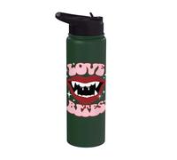 Universal Monsters Dracula Love Bites Retro Goth Stainless Steel Insulated Water Bottle