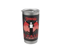 Universal Monsters Dracula Up All Night Retro Goth Stainless Steel Insulated Tumbler