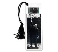 Universal Monsters Frankenstein (1931) - Boris Karloff - Laminated 2x6 FilmCells Bookmark with 35mm Clip of Film and Tassel