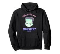 Universal Monsters Frankenstein Anime Who’s The Real Monster Pullover Hoodie