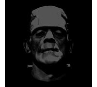 Universal Monsters Frankenstein Black and White Men's T-Shirt - Black - L