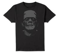 Universal Monsters Frankenstein Black and White Men's T-Shirt - Black L