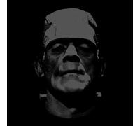 Universal Monsters Frankenstein Black and White Sweatshirt - Black - L