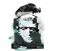 Universal Monsters Frankenstein Collage Men's T-Shirt - White - 4XL