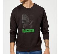 Universal Monsters Frankenstein Greyscale Sweatshirt - Black | Size: XL Universal Monsters Black XL