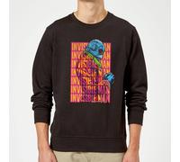 Universal Monsters Invisible Man Retro Sweatshirt - Black | Size: Large Universal Monsters Black L