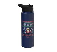 Universal Monsters Invisible Man Spectral Ugly Sweater Stainless Steel Insulated Water Bottle