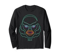 Universal Monsters Neon Creature from The Black Lagoon Long Sleeve T-Shirt