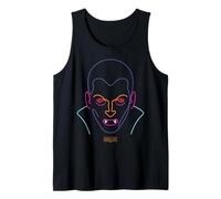 Universal Monsters Neon Dracula Portrait Tank Top