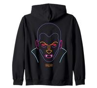Universal Monsters Neon Dracula Portrait Zip Hoodie