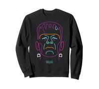 Universal Monsters Neon Frankenstein Portrait Sweatshirt