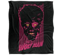 Universal Monsters Neon Wolfman Blanket Multicoloured (One Size)