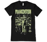 Universal Monsters Officially Licensed Frankenstein Retro Mens T-Shirt
