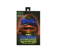Neca Universal Monstersxteenage Mutant Ninja Turtles Scale Leonardo As The Creature Figure 18 Cm Clear