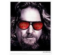 Universal Monsters The Big Lebowski Limited Edition Art Print in Brown | Size: A3 Universal Monsters Brown A3