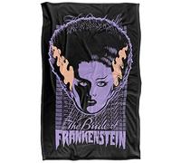 Universal Monsters The Bride Neon Silky Touch Super Soft Throw Blanket 91 x 147 Cm