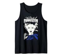 Universal Monsters The Bride Of Frankenstein Illustrated Tank Top