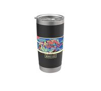 Universal Monsters The Invisible Man Fragmented Stainless Steel Insulated Tumbler