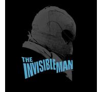 Universal Monsters The Invisible Man Greyscale Men's T-Shirt - Black - 5XL