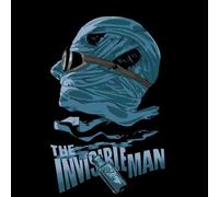 Universal Monsters The Invisible Man Illustrated Men's T-Shirt - Black - XL