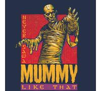 Universal Monsters The Mummy Retro Women's T-Shirt - Navy - M