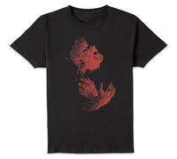 Universal Monsters The Wolfman Illustrated Men's T-Shirt - Black