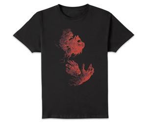 Universal Monsters The Wolfman Illustrated Men's T-Shirt - Black 5XL