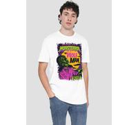 Universal Monsters The Wolfman Neon T-Shirt, White | Size: Medium Universal White M
