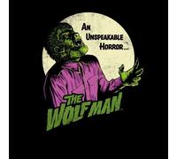 Universal Monsters The Wolfman Retro Sweatshirt - Black - S