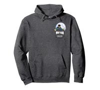 Universal Monsters Wolf Man’s Full Moon Pocket Pullover Hoodie, Adult Unisex, Dark Heather Grey, X-Large