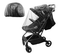Universal Mosquito Net for Pram, Summer Infant Strollers Protection Cover, Portable Mini Insect Net for Bassinets, Cradles Playards, Crib, Pushchair, Buggy, Carrycot (1, Black)