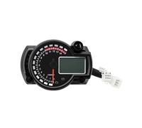 Universal Moto Dashboard Digital Motorcycle Odometer Speedometer Meter Instrument Adjustable 0-299 KM/H 7colors(Only gauge)