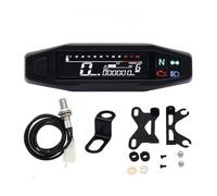 Universal Moto RPM Tachometer Speedometer Speed Gauge Tacho Meter Digital Odometer Instrument Sensor Set For Motorcycle